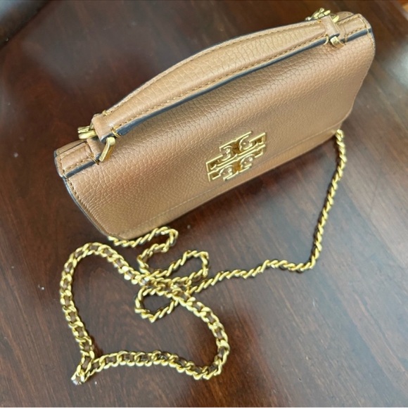 Tory Burch Brown Crossbody Bag with Gold Accents - Picture 3 of 9
